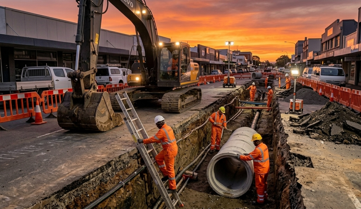 Obras sanitarias y redes